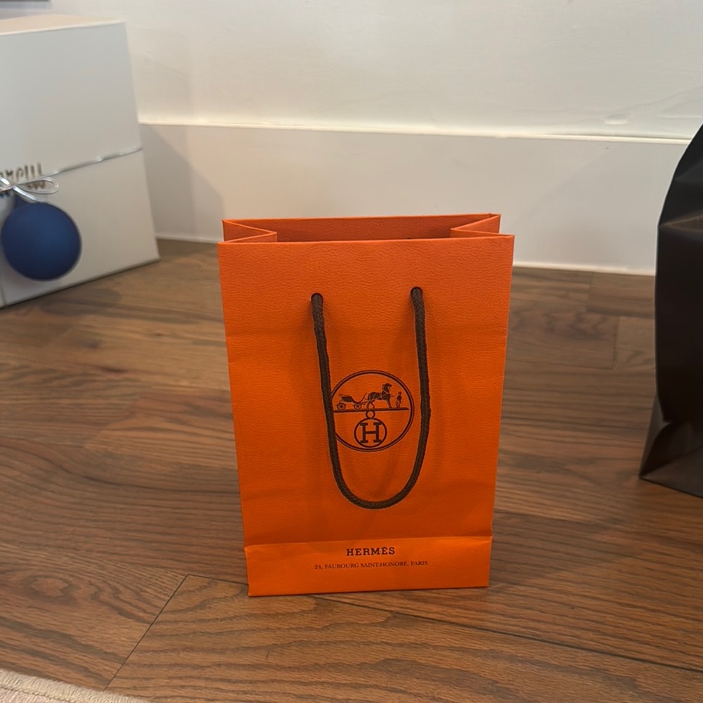 Orange Gift Bag